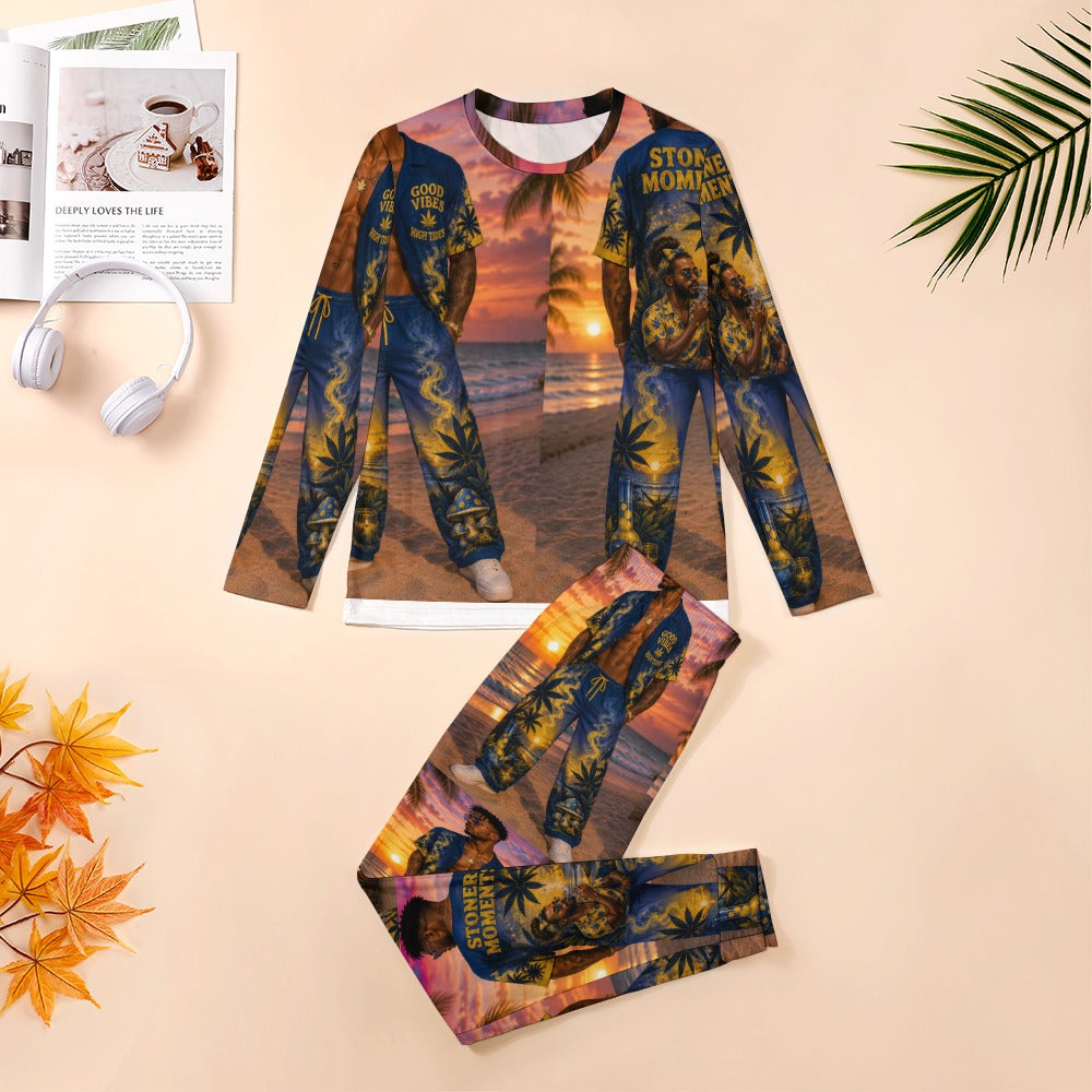 Men's Pajama suit Stoner Moments