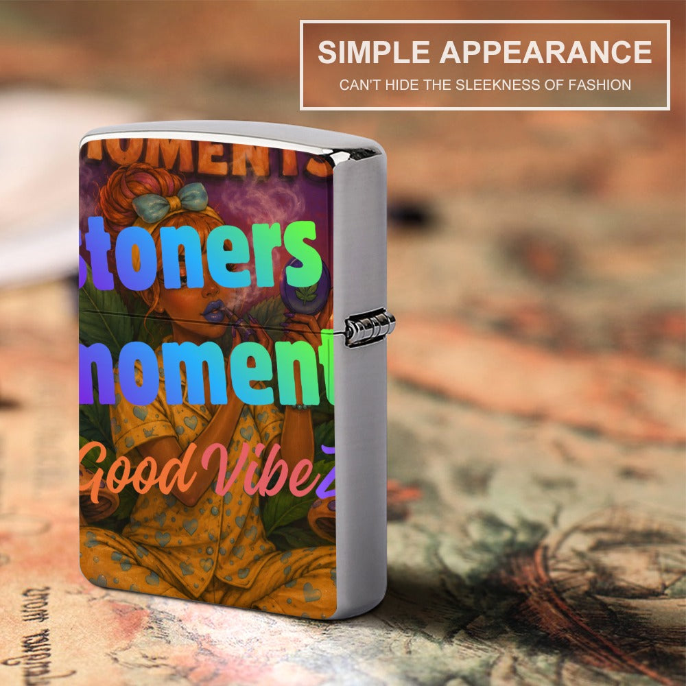 Stoner Moments Custom copper lighter casing (double-sided printing)