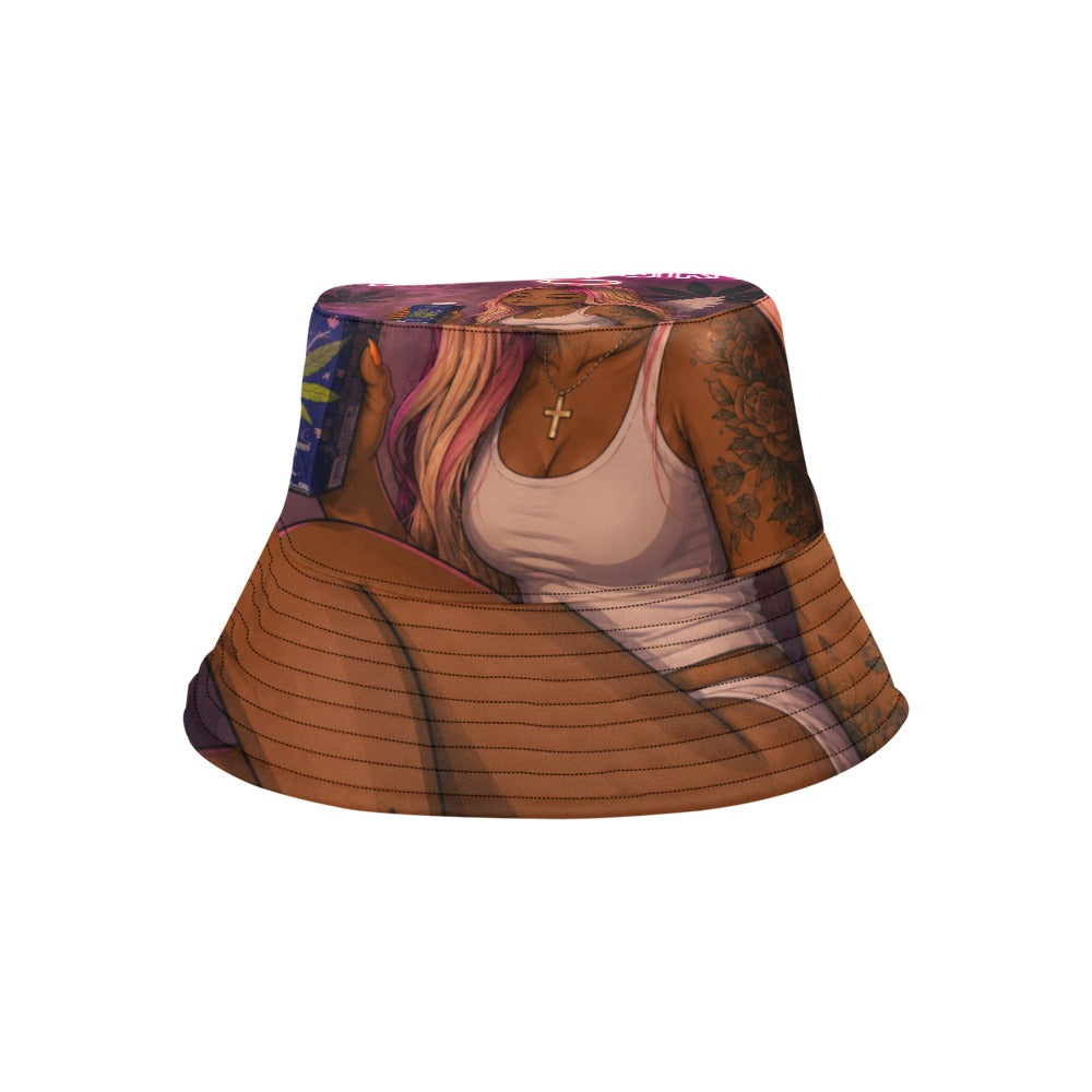 Female Stoner Moment Girl Hat