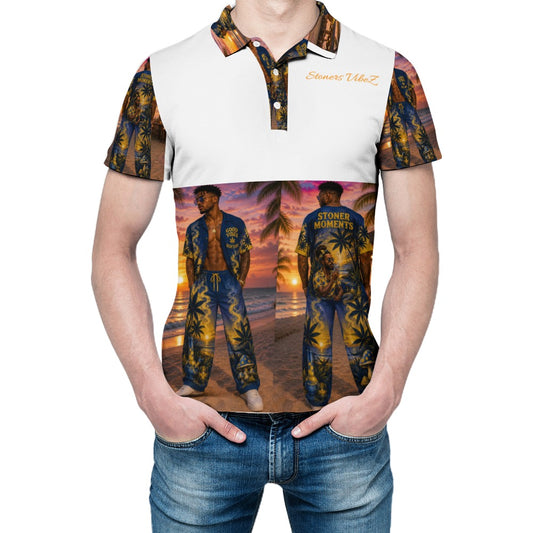 Polo straight shirt Stoner VibeZ