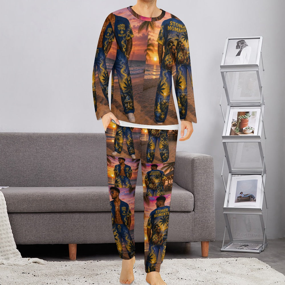 Men's Pajama suit Stoner Moments