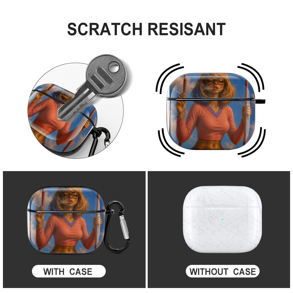 Bluetooth Earbuds Case Cover for Airpods 3 PC Hard Shell