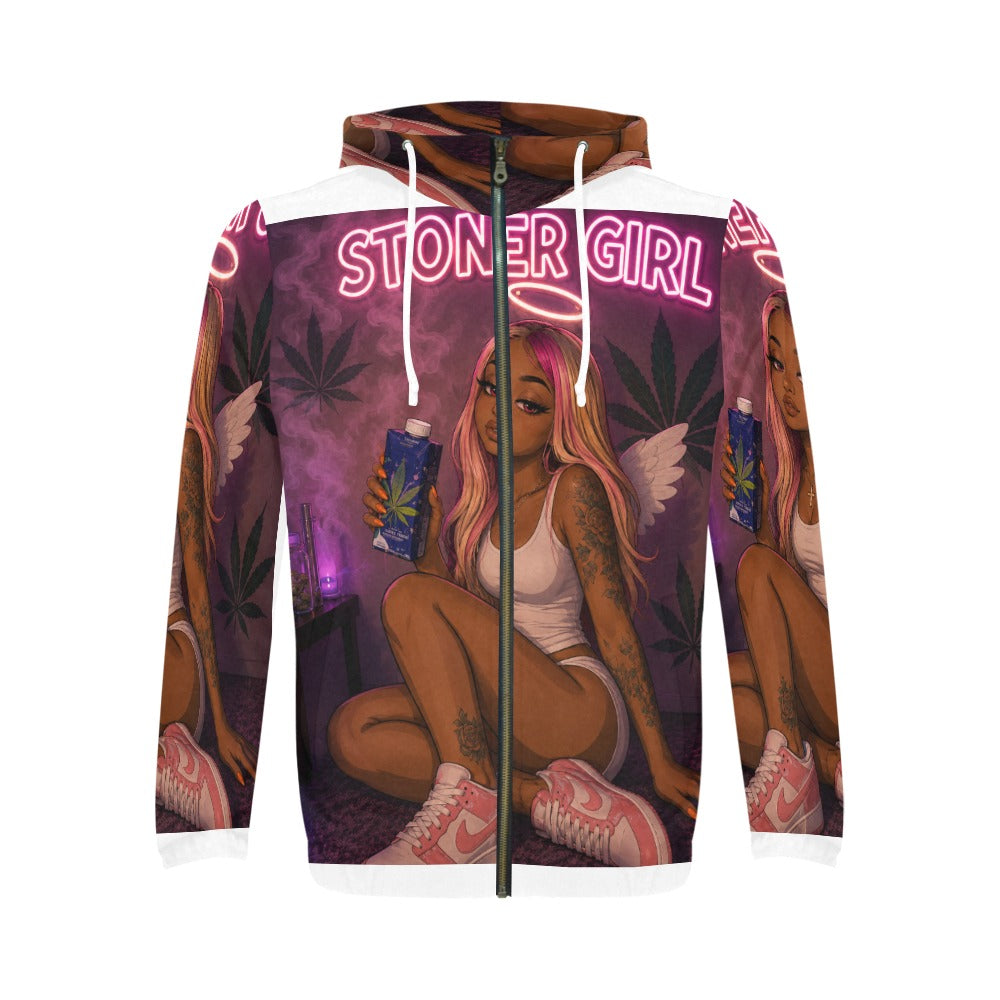 Men's All Over Stoner Moment Hoodie