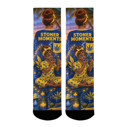 Mid-Calf Socks (Black Bottom)
