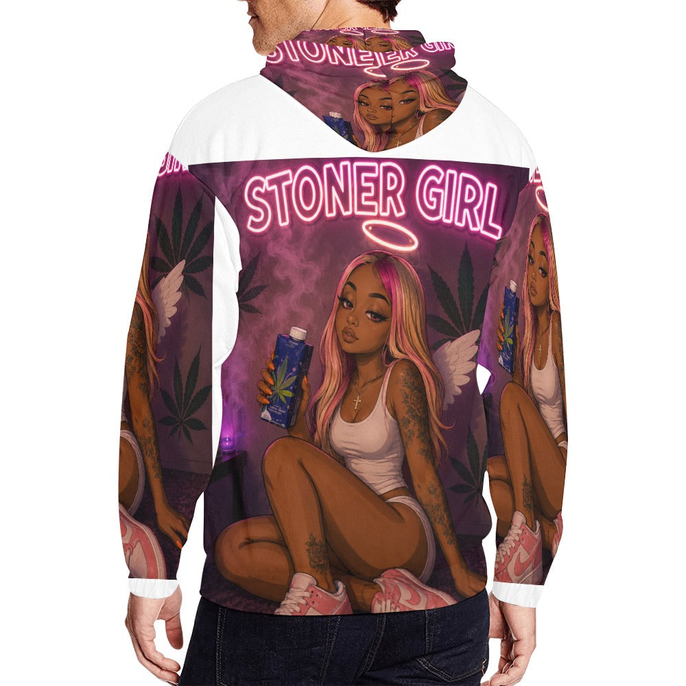 Men's All Over Stoner Moment Hoodie
