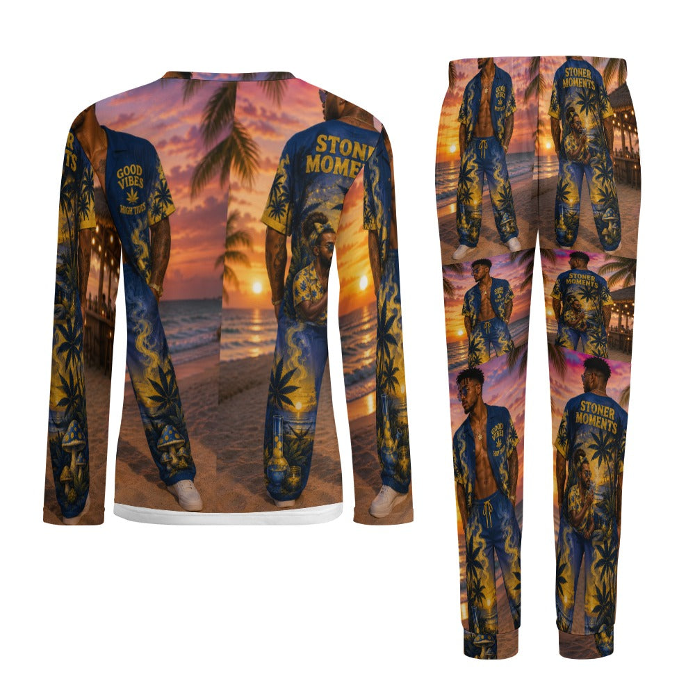Men's Pajama suit Stoner Moments