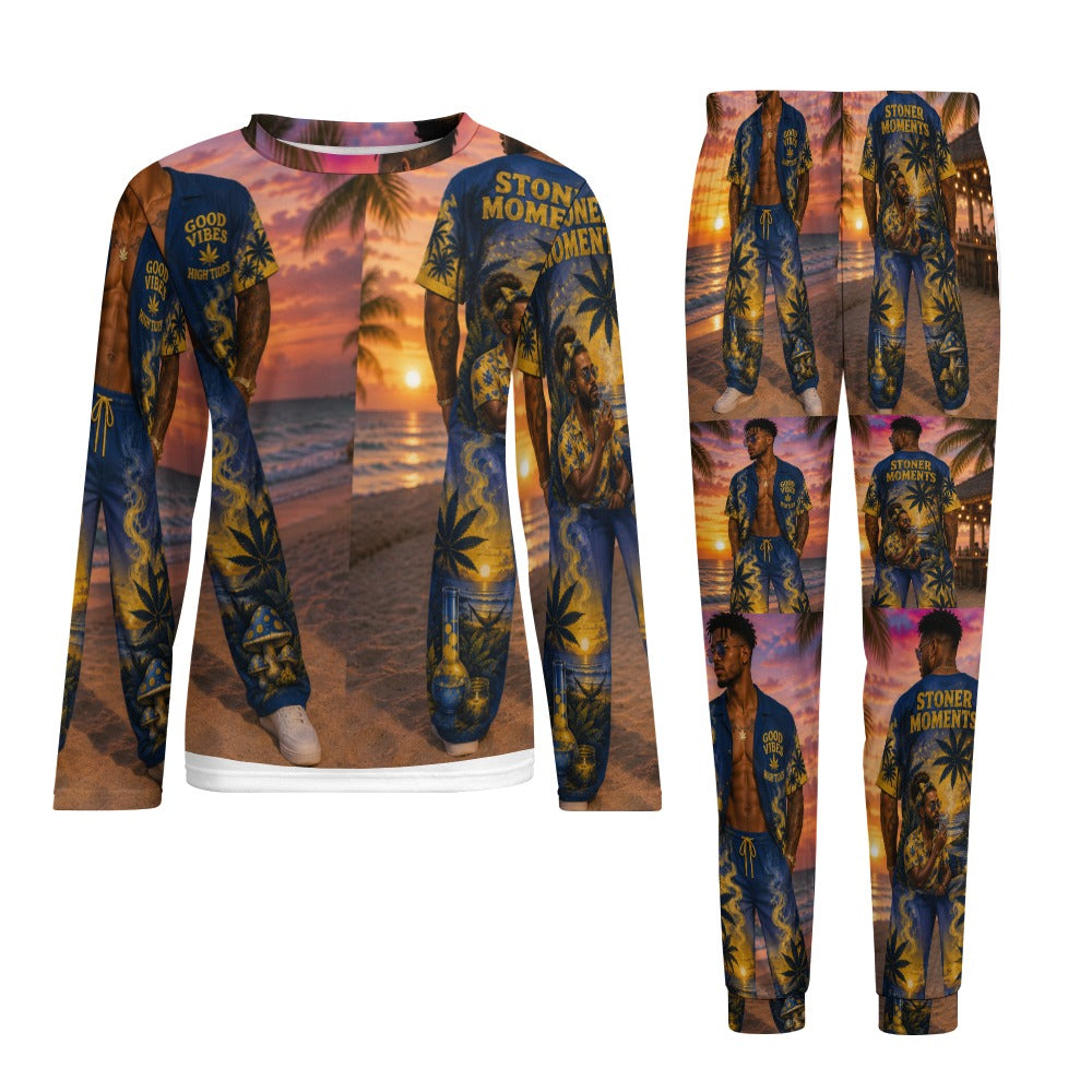 Men's Pajama suit Stoner Moments